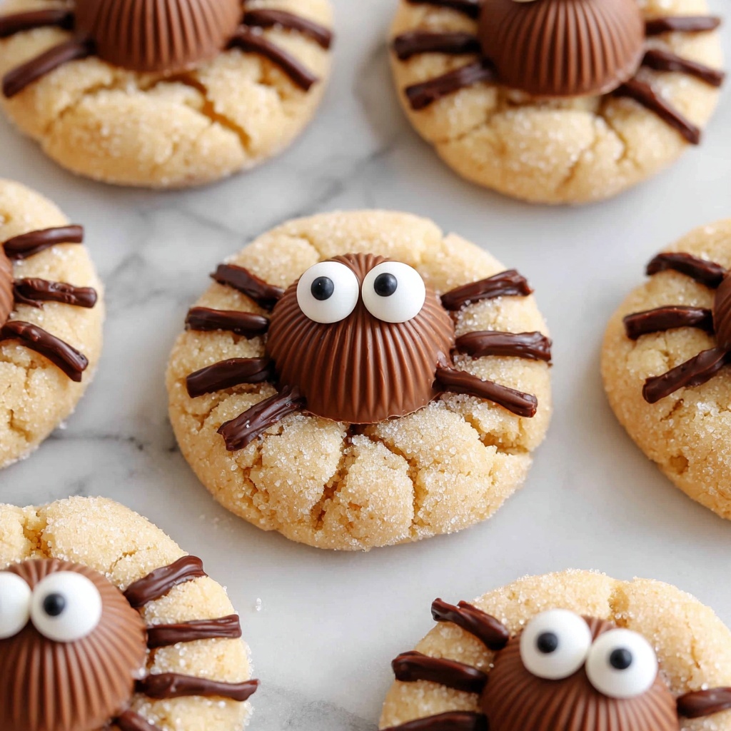 Halloween Spider Cookies Recipe - Recipe Image