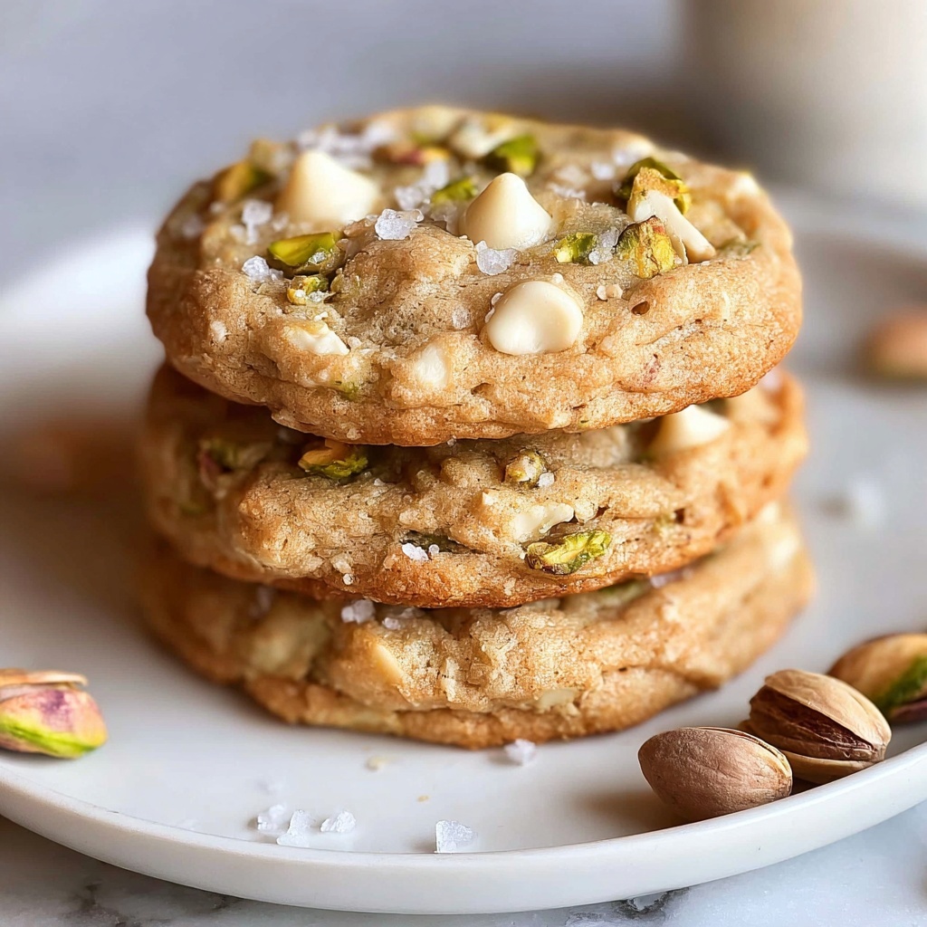 Salted Honey Pistachio Cookies Recipe - Recipe Image