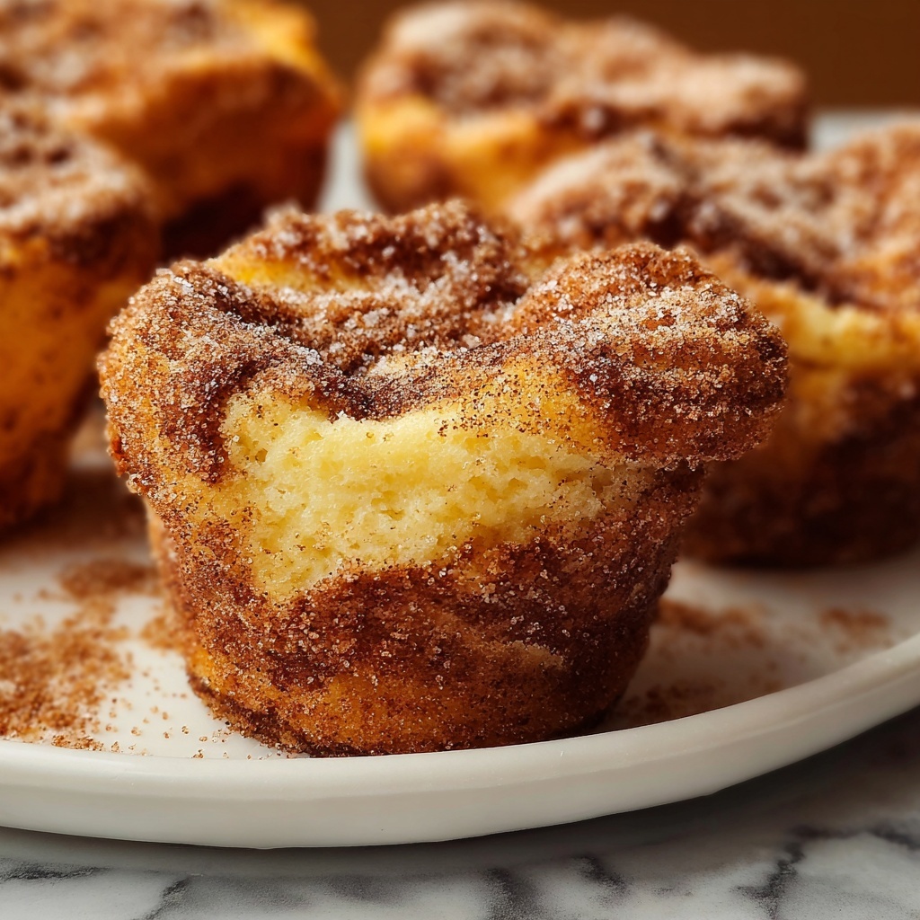 Cinnamon Sugar French Toast Muffins Recipe - Recipe Image