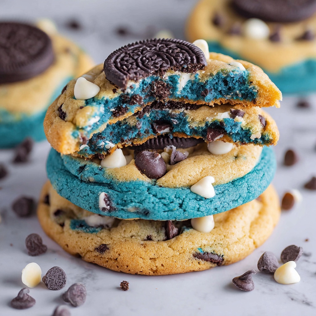 Cookie Monster Cookies Recipe - Recipe Image
