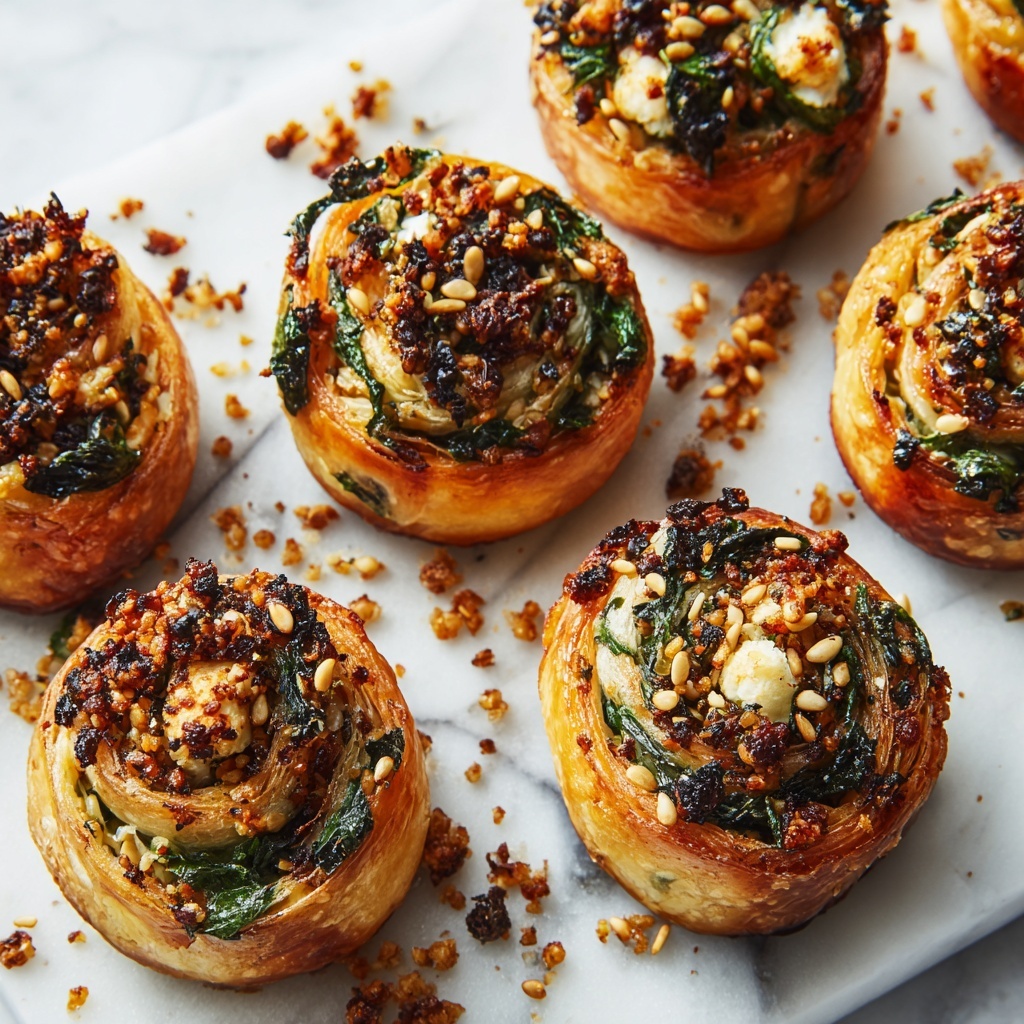 Spinach Dip Rolls Recipe - Recipe Image