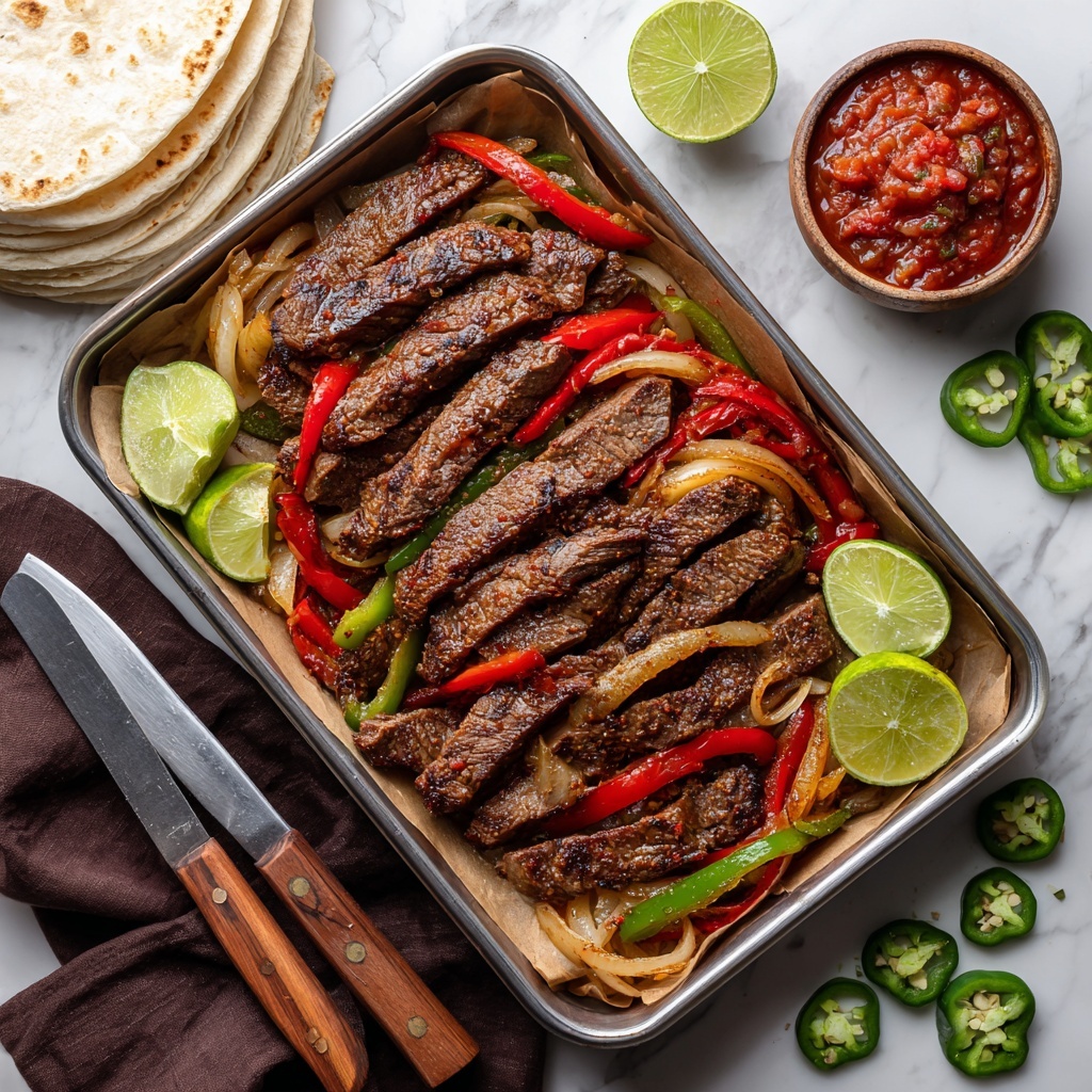 Steak Fajitas Recipe - Recipe Image