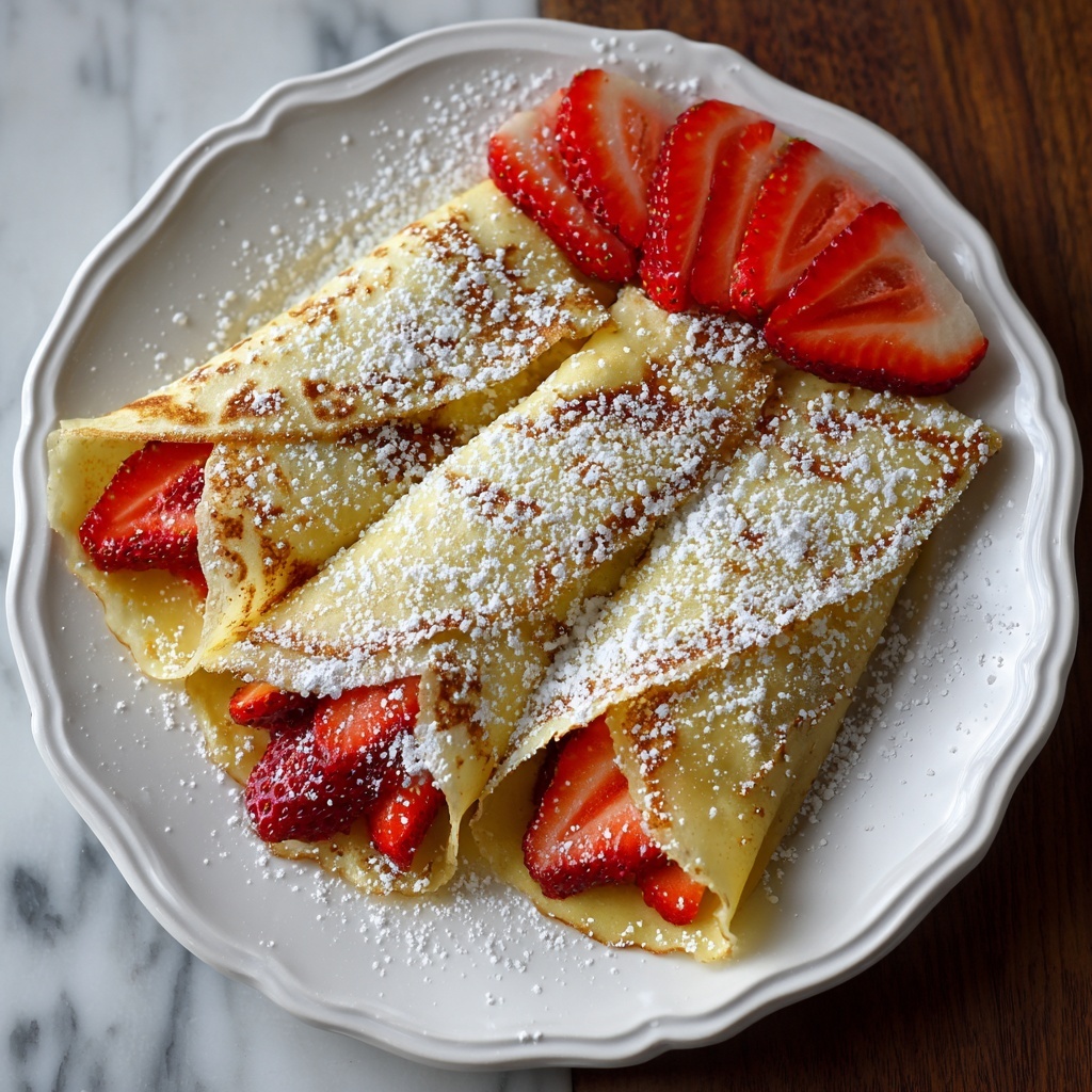 Vanilla Crepes Recipe - Recipe Image