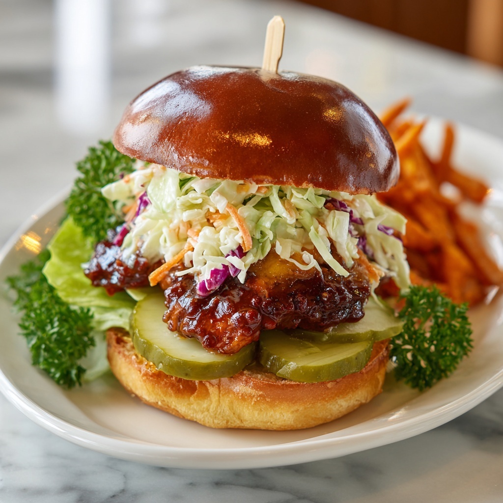 Honey Chipotle Fried Chicken Sandwich Recipe - Recipe Image