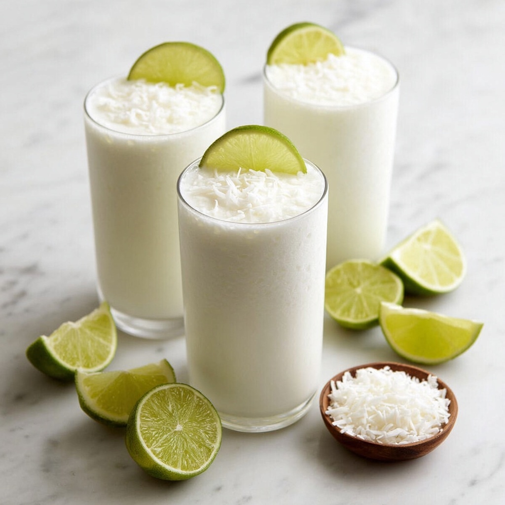 Colombian Coconut Limeade Recipe - Recipe Image