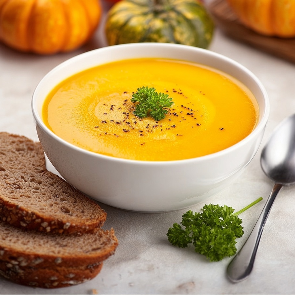 Potato Squash Soup Recipe - Recipe Image
