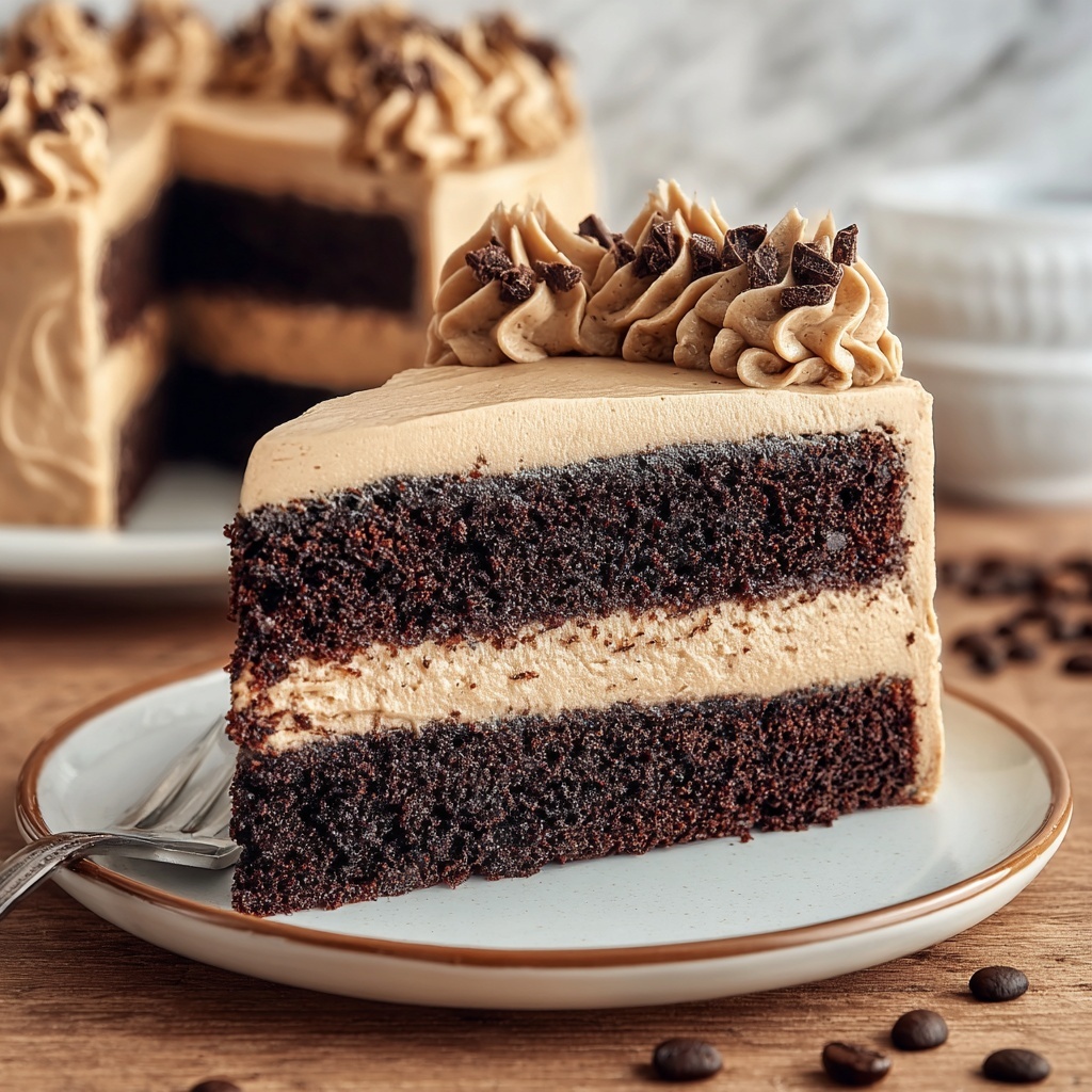 Coffee Chocolate Cake Recipe - Recipe Image