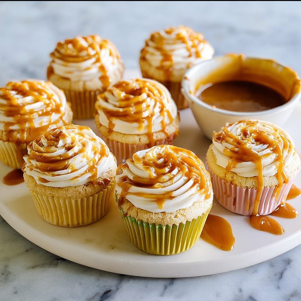 Salted Caramel Cupcakes Recipe - Recipe Image