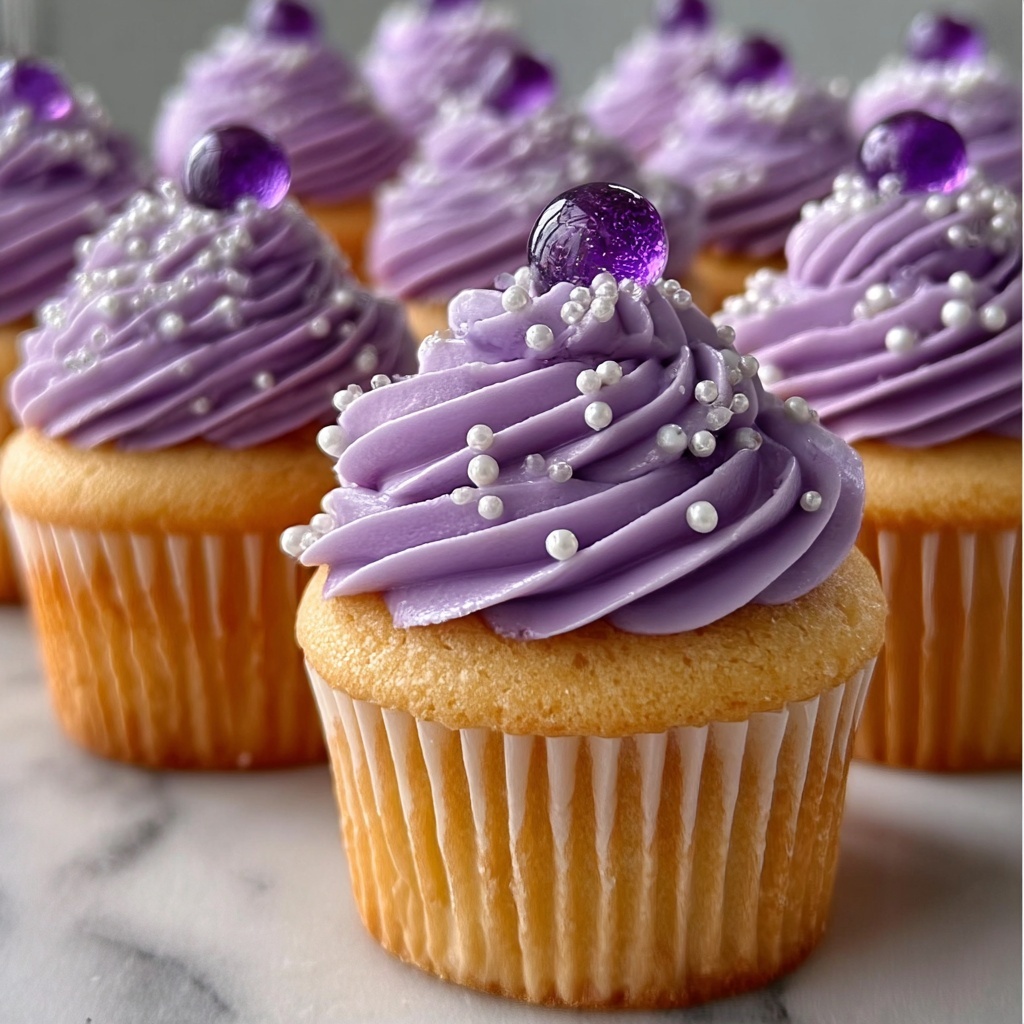 Grape Soda Cupcakes Recipe - Recipe Image