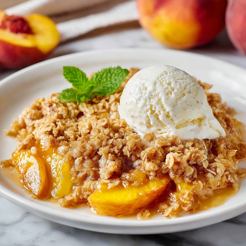 Best Peach Crisp Recipe - Recipe Image