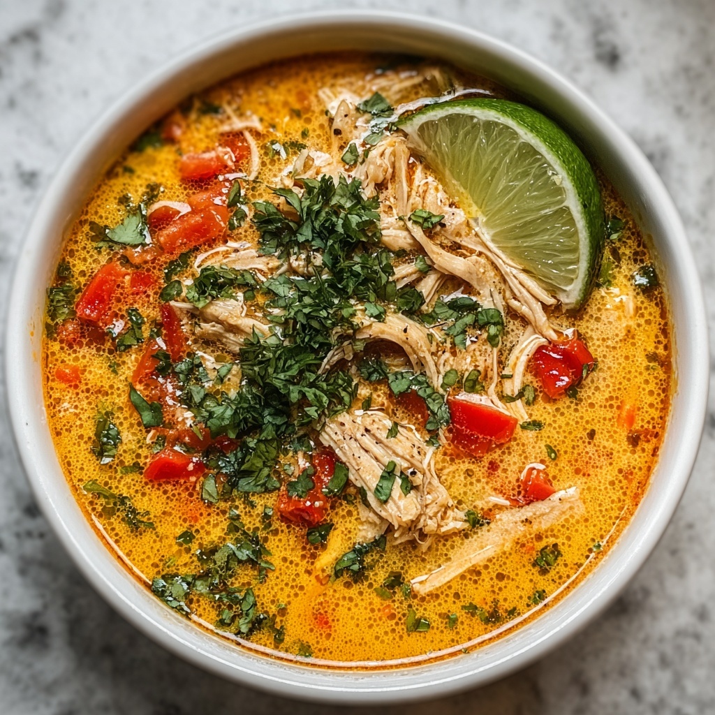 Thai Coconut Chicken Soup Recipe - Recipe Image