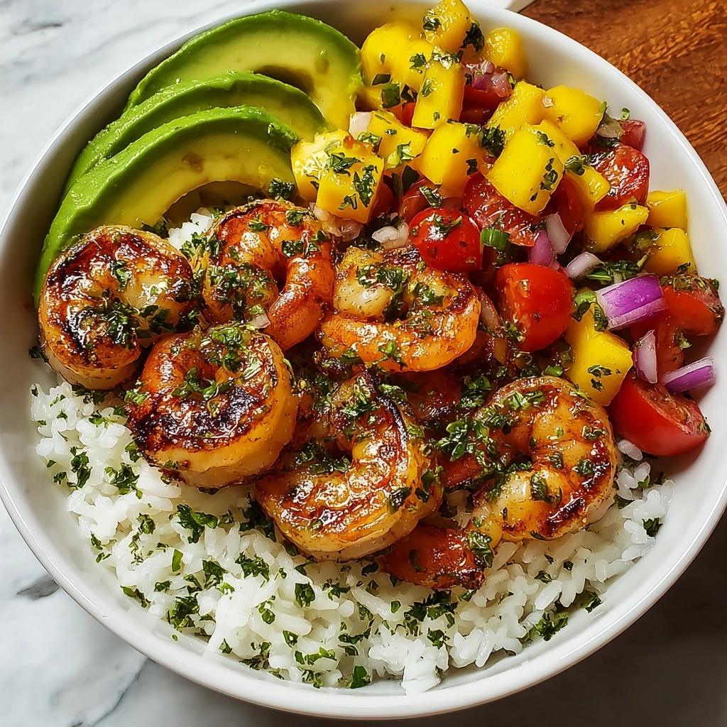 Shrimp & Mango Rice Bowls Recipe - Recipe Image