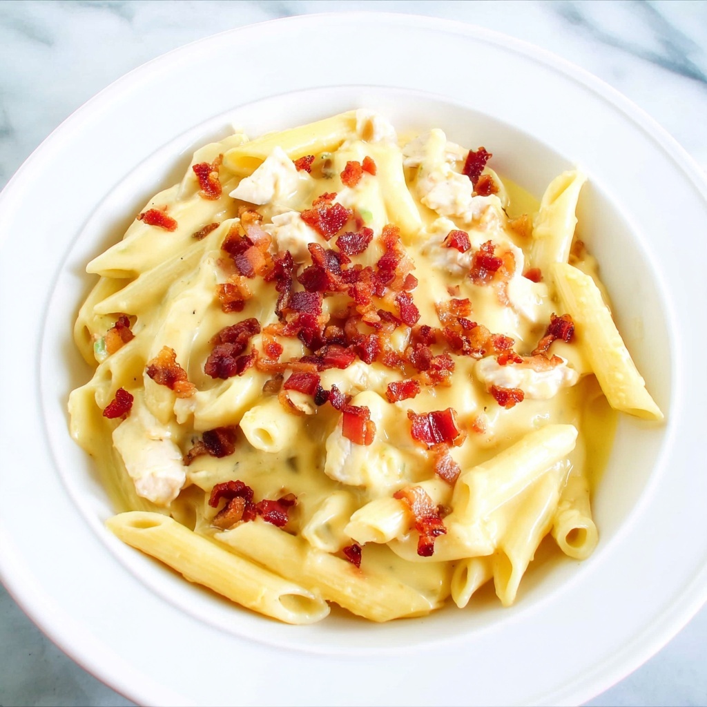 Crack Chicken Pasta - Chicken Bacon Ranch Pasta Recipe - Recipe Image