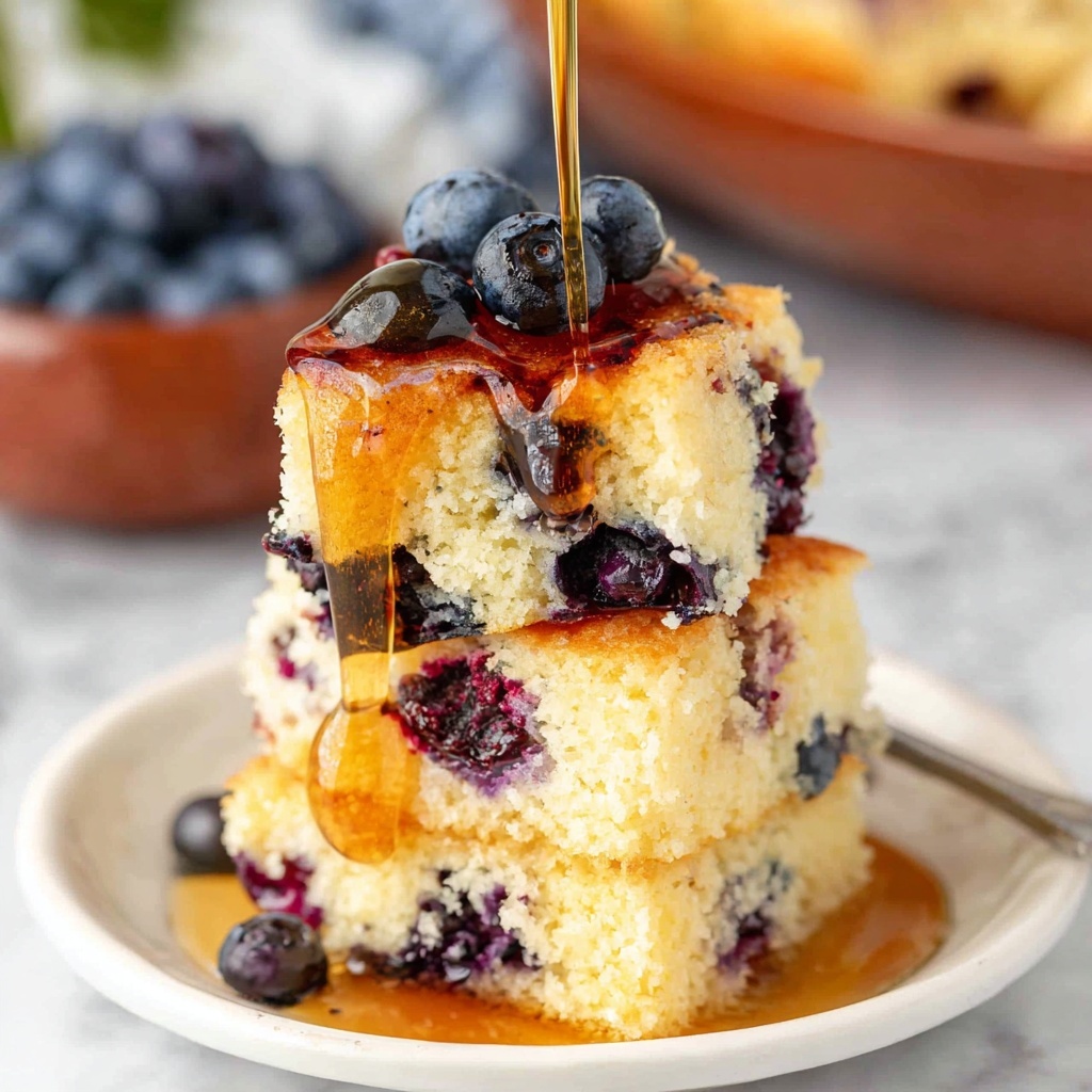 Baked Blueberry Pancakes Recipe - Recipe Image