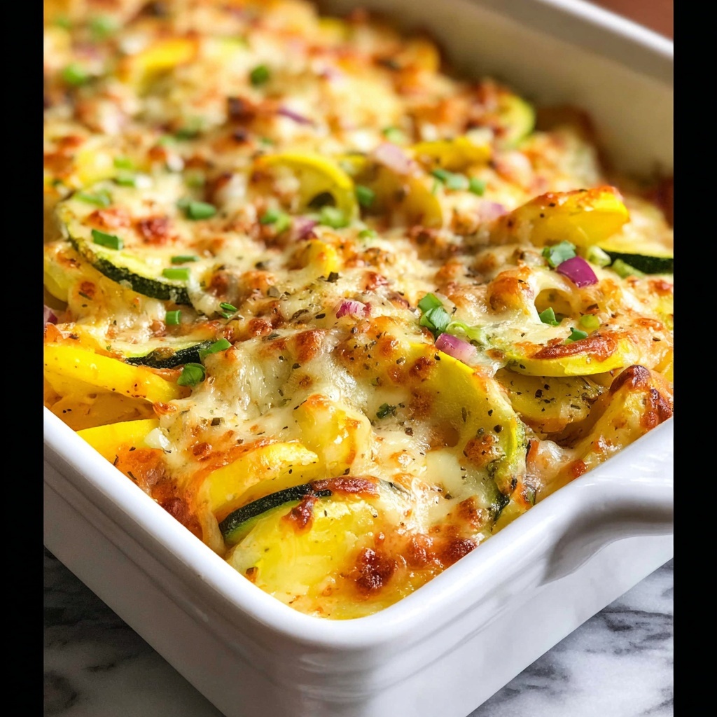 Southwestern Squash Casserole Recipe - Recipe Image