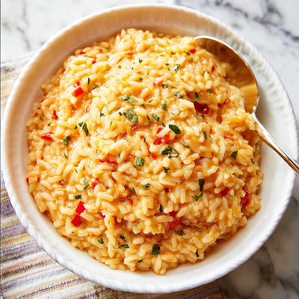 Quick Queso Rice Recipe - Recipe Image