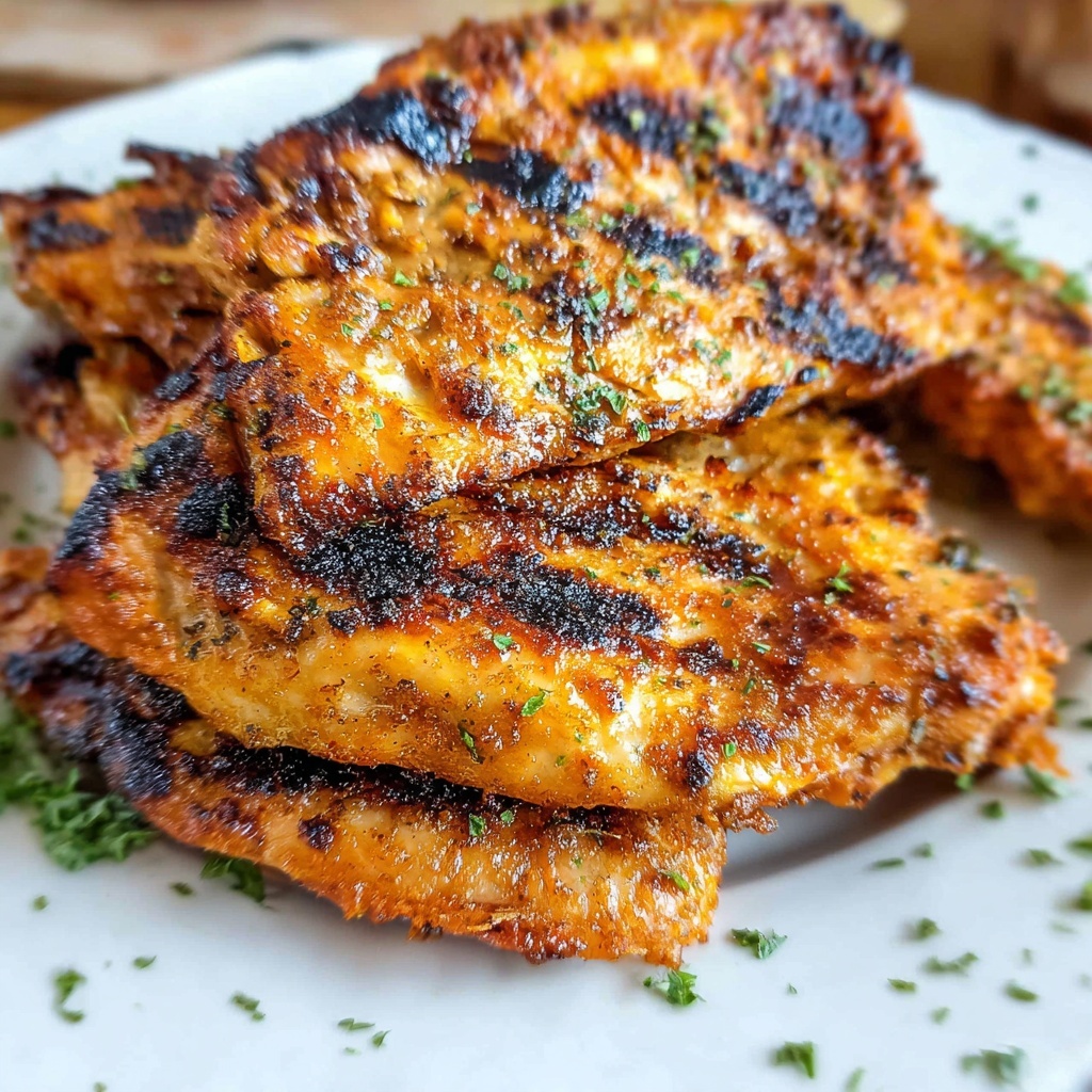 Sweet and Spicy Italian BBQ Grilled Chicken Recipe - Recipe Image