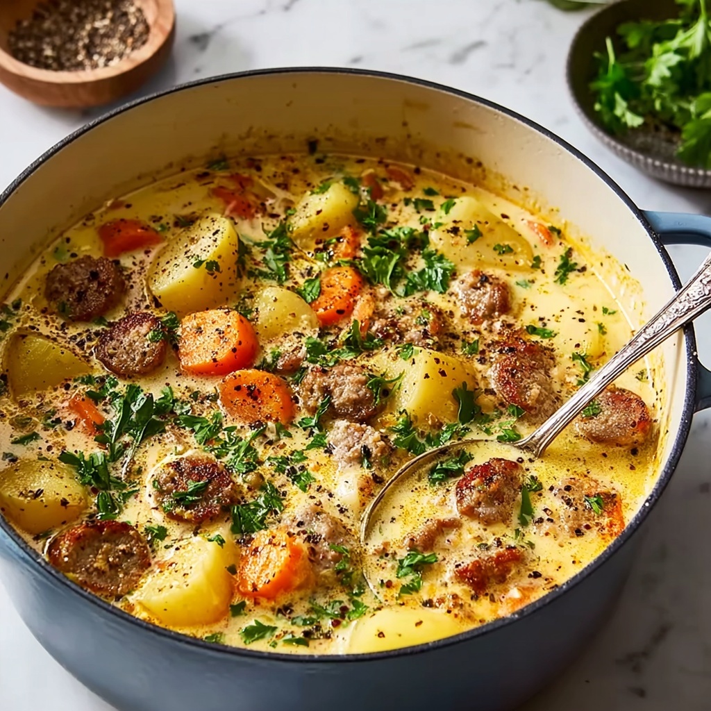 Sausage Potato Soup Recipe - Recipe Image