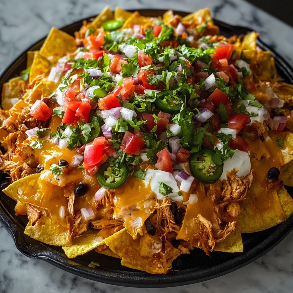 Slow Cooker Chicken Nachos Recipe - Recipe Image