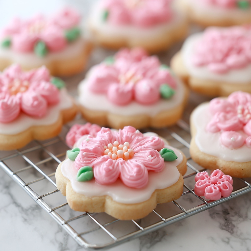Cherry Blossom Cookies Recipe - Recipe Image