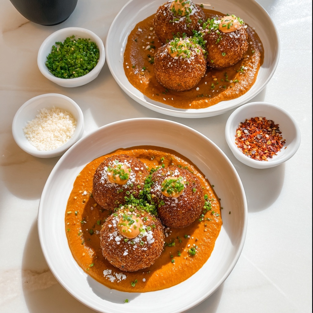 Bulgogi Stuffed Arancini Recipe - Recipe Image