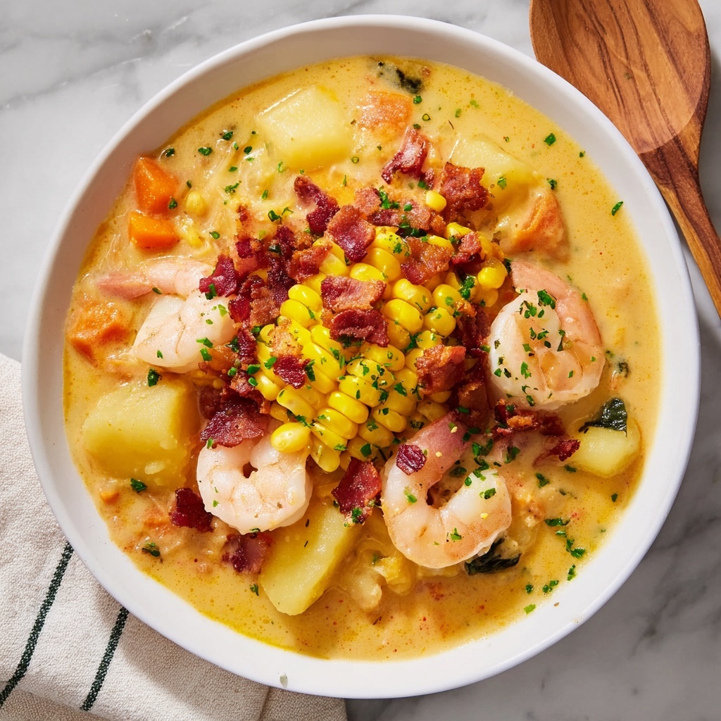 Cajun Shrimp and Corn Chowder Recipe - Recipe Image