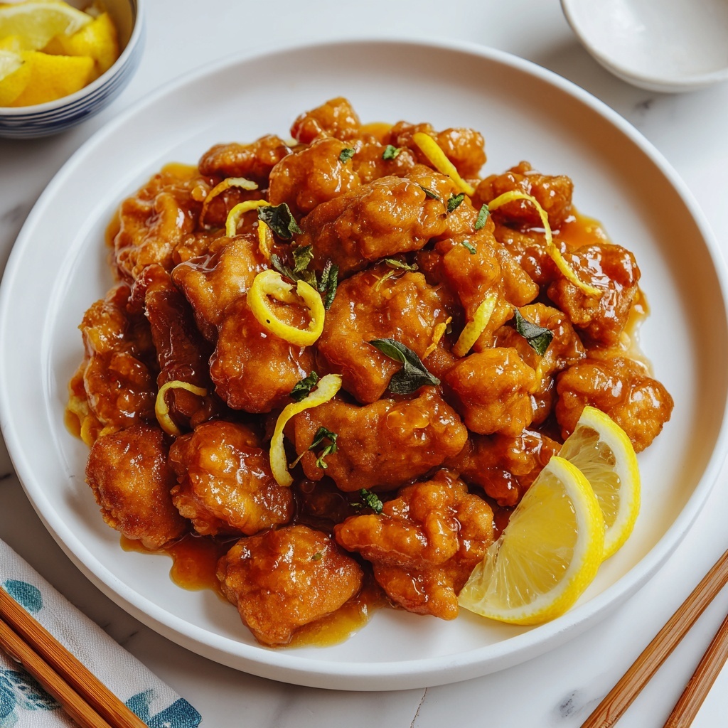 Chinese Lemon Chicken Recipe - Recipe Image
