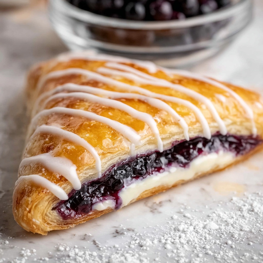 Lemon Blueberry Cheese Danish Recipe - Recipe Image
