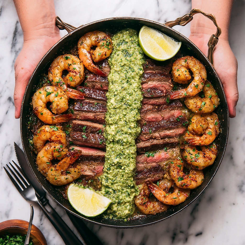 Surf and Turf with Chimichurri Recipe - Recipe Image