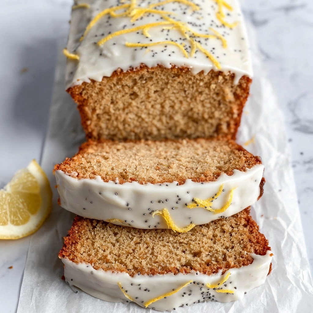 Healthy Oatmeal Lemon Poppy Seed Bread Recipe - Recipe Image