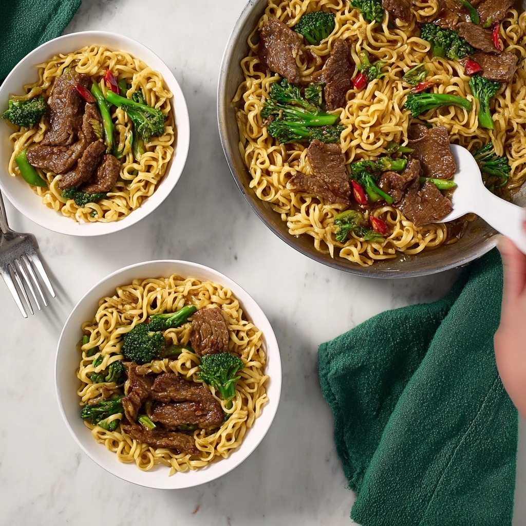 Beef & Broccoli Lo Mein Recipe - Recipe Image