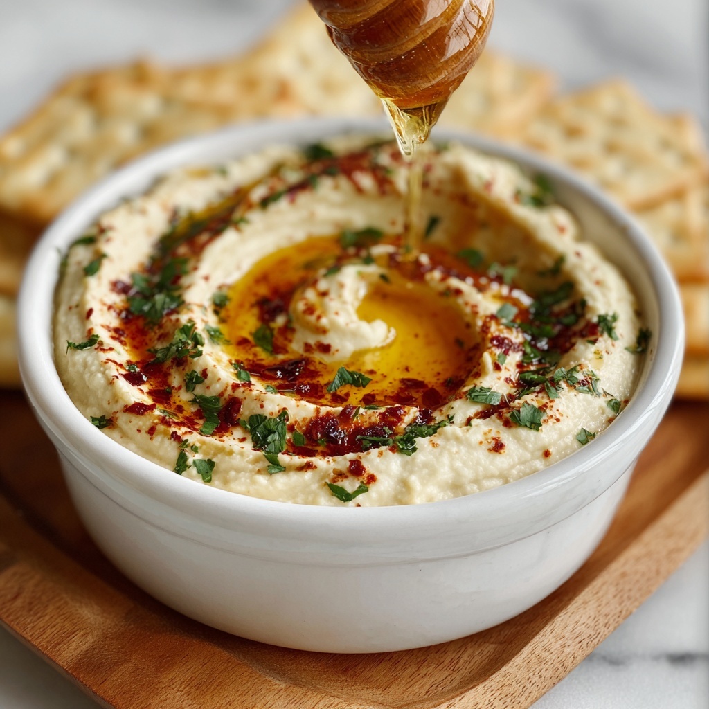 Hot Honey Cream Cheese Dip Recipe - Recipe Image