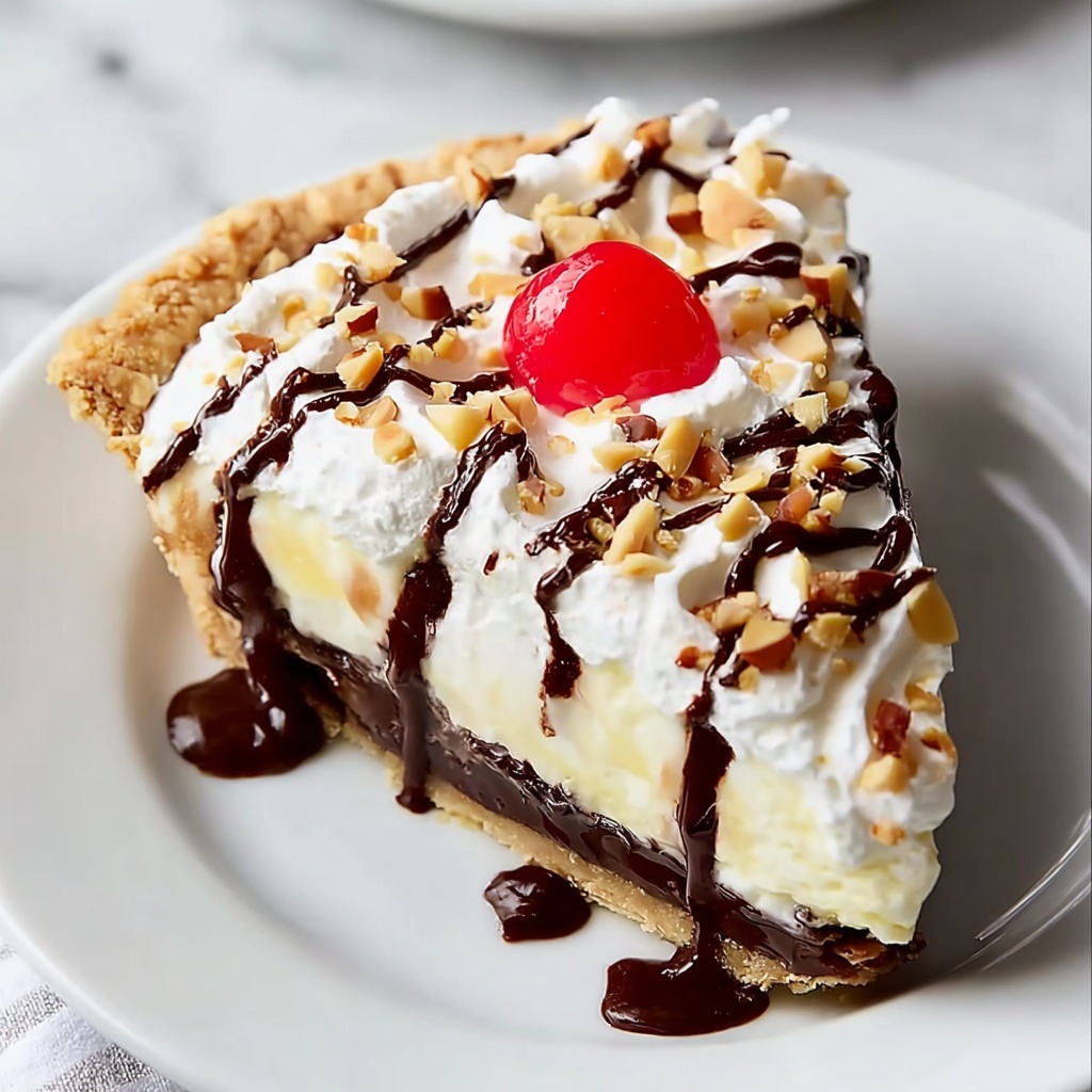 Banana Split Pie Recipe - Recipe Image