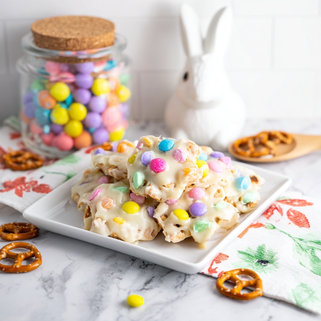 Easy Crockpot Easter Candy Clusters Recipe - Recipe Image