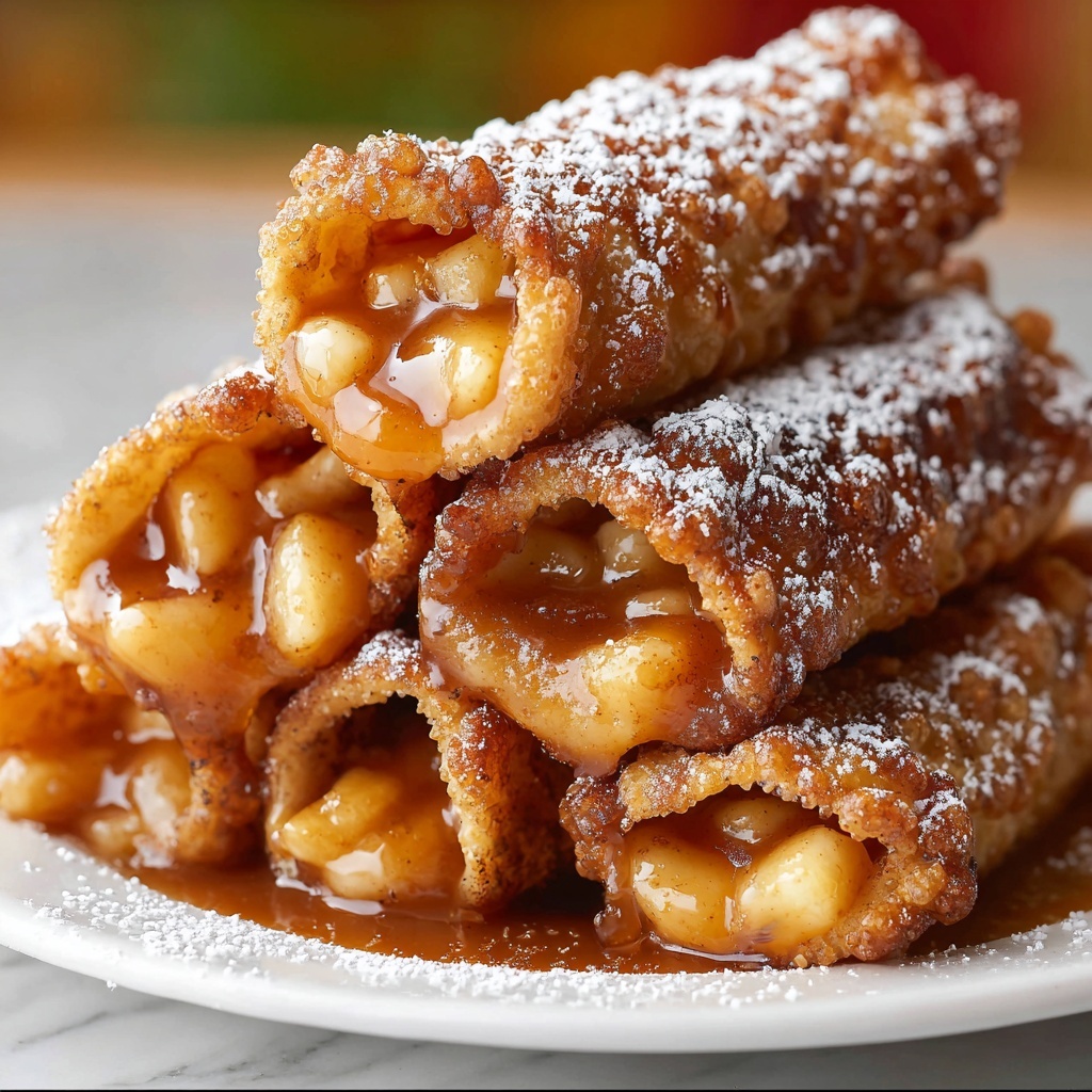 Apple Pie Egg Rolls Recipe - Recipe Image