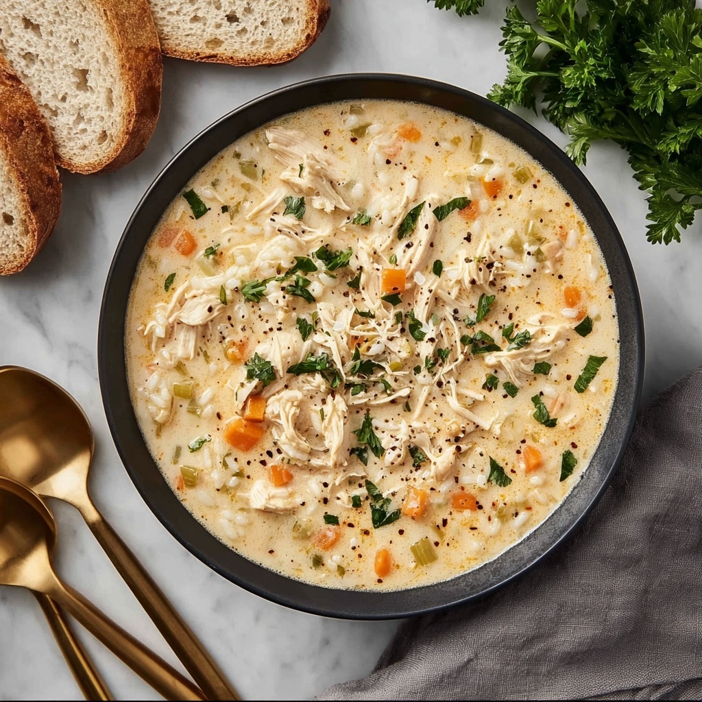 Crockpot Chicken Wild Rice Soup Recipe - Recipe Image