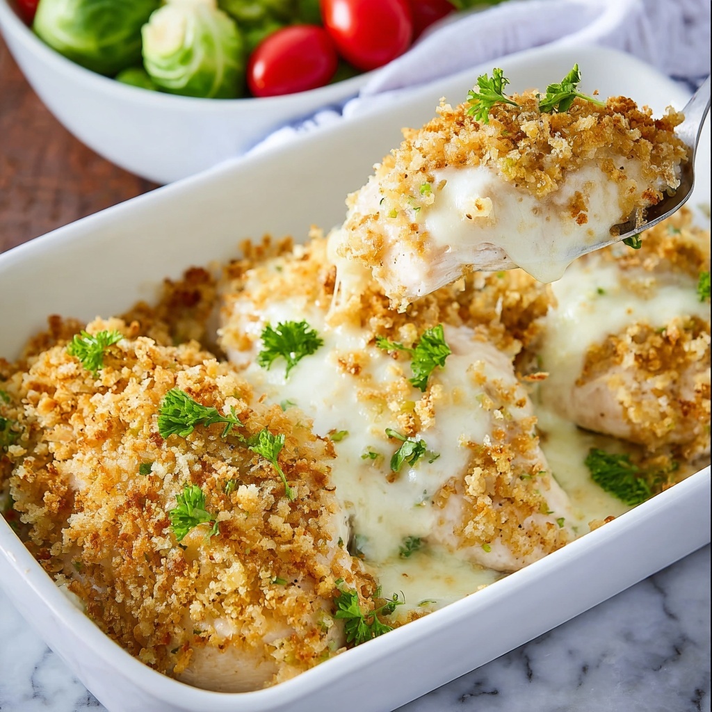 Baked Caesar Chicken Recipe - Recipe Image