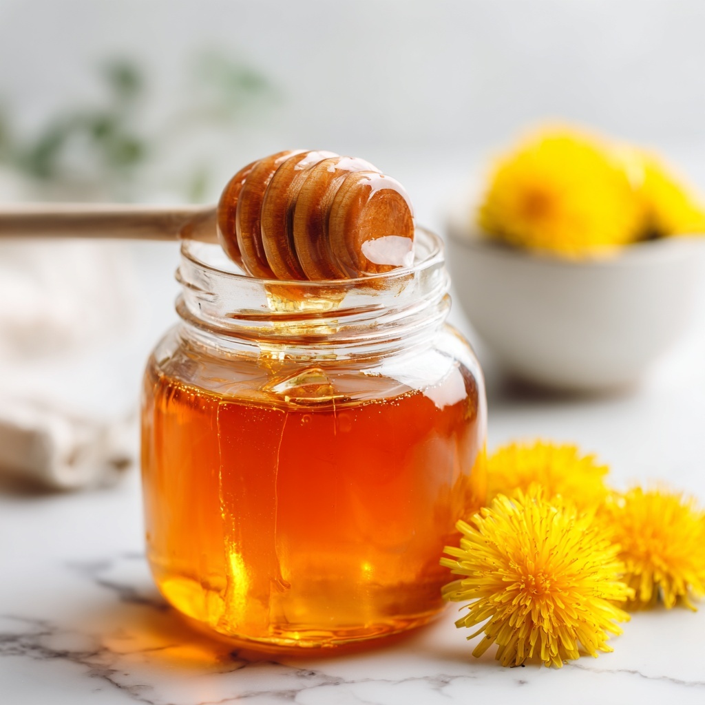 Dandelion Honey Recipe - Recipe Image