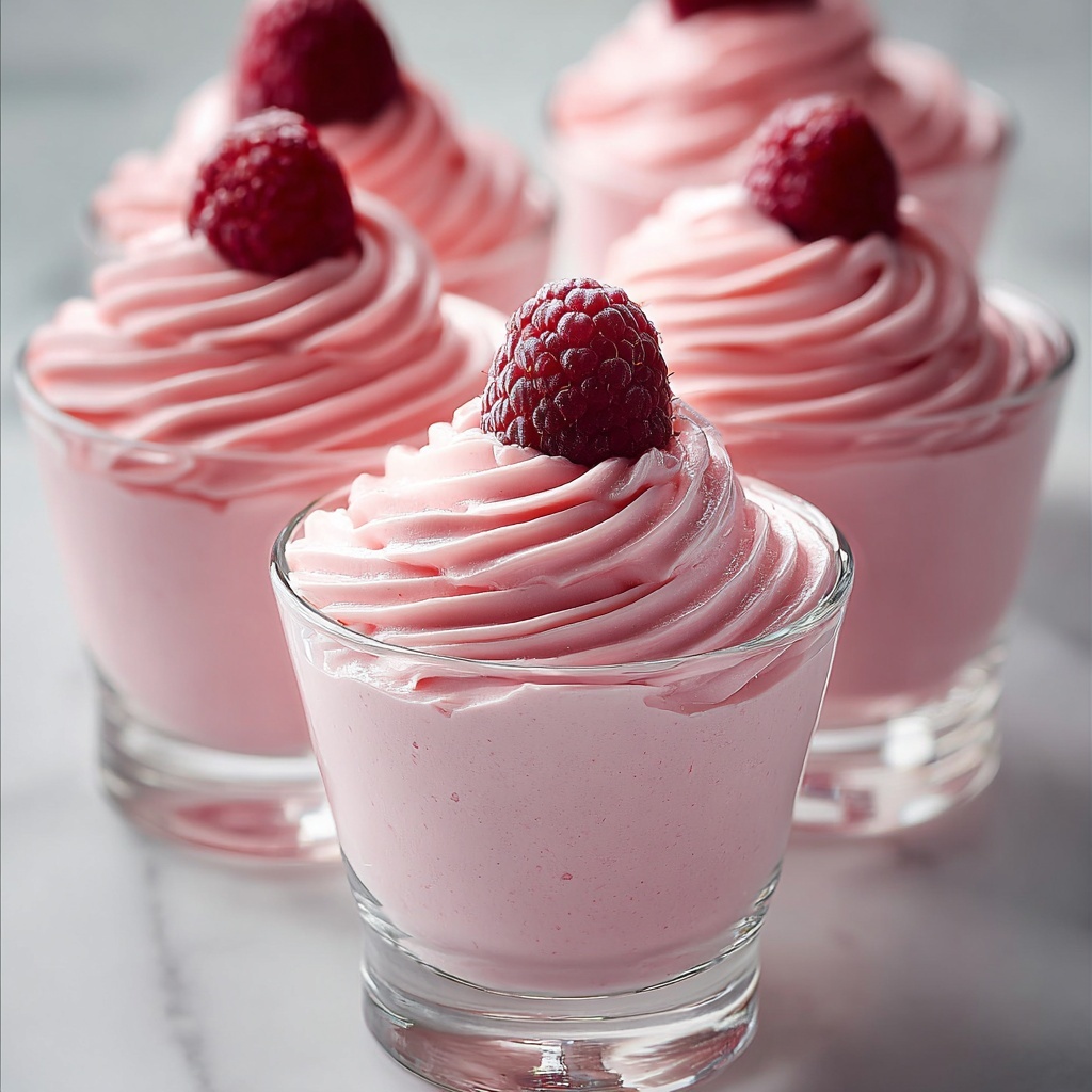 Raspberry Mousse Dessert Recipe - Recipe Image