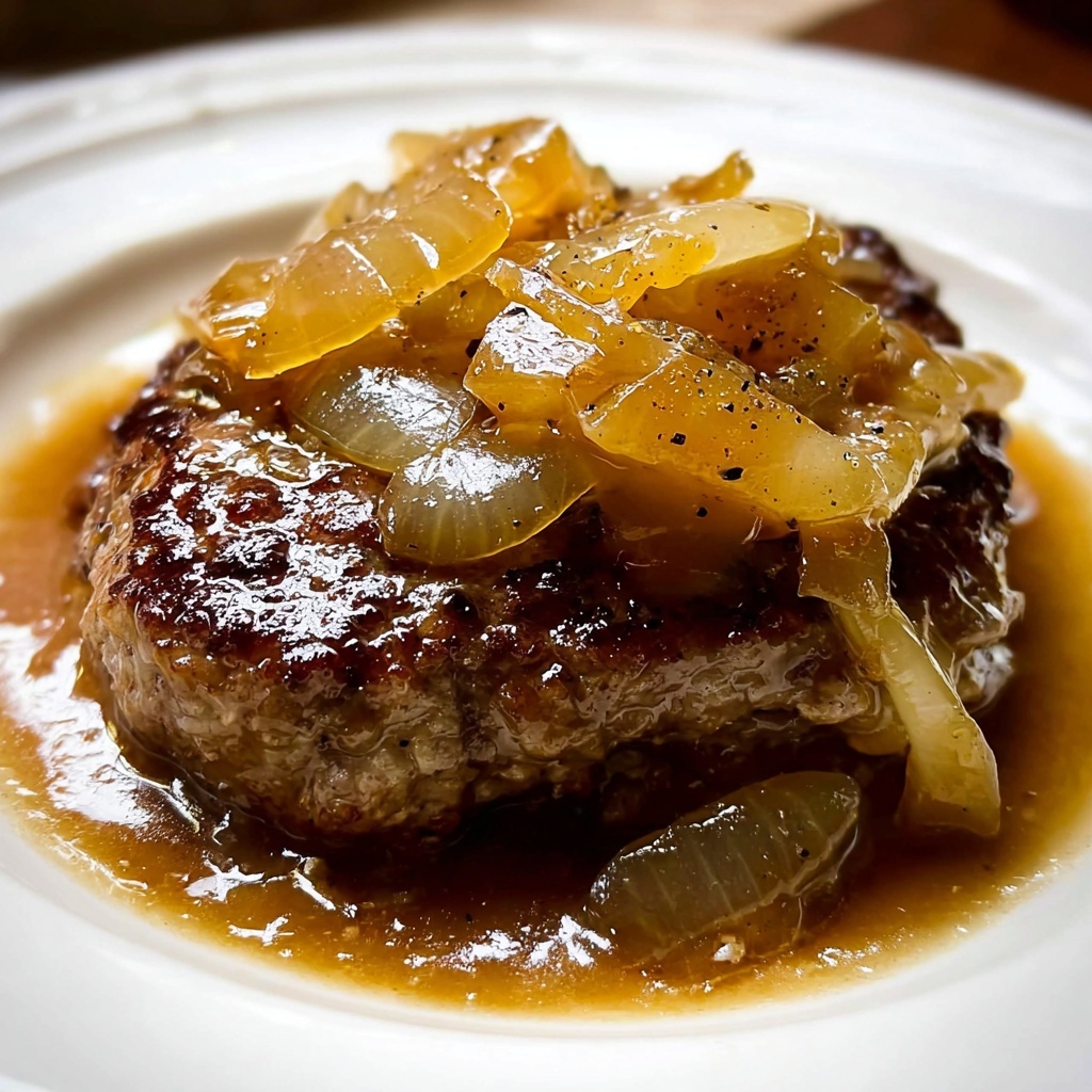 Cube Steak with Onion Gravy Recipe - Recipe Image