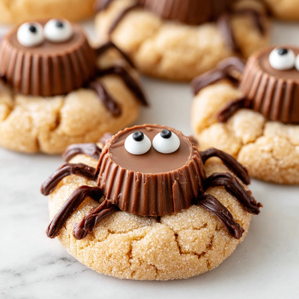 Halloween Spider Cookies Recipe - Recipe Image