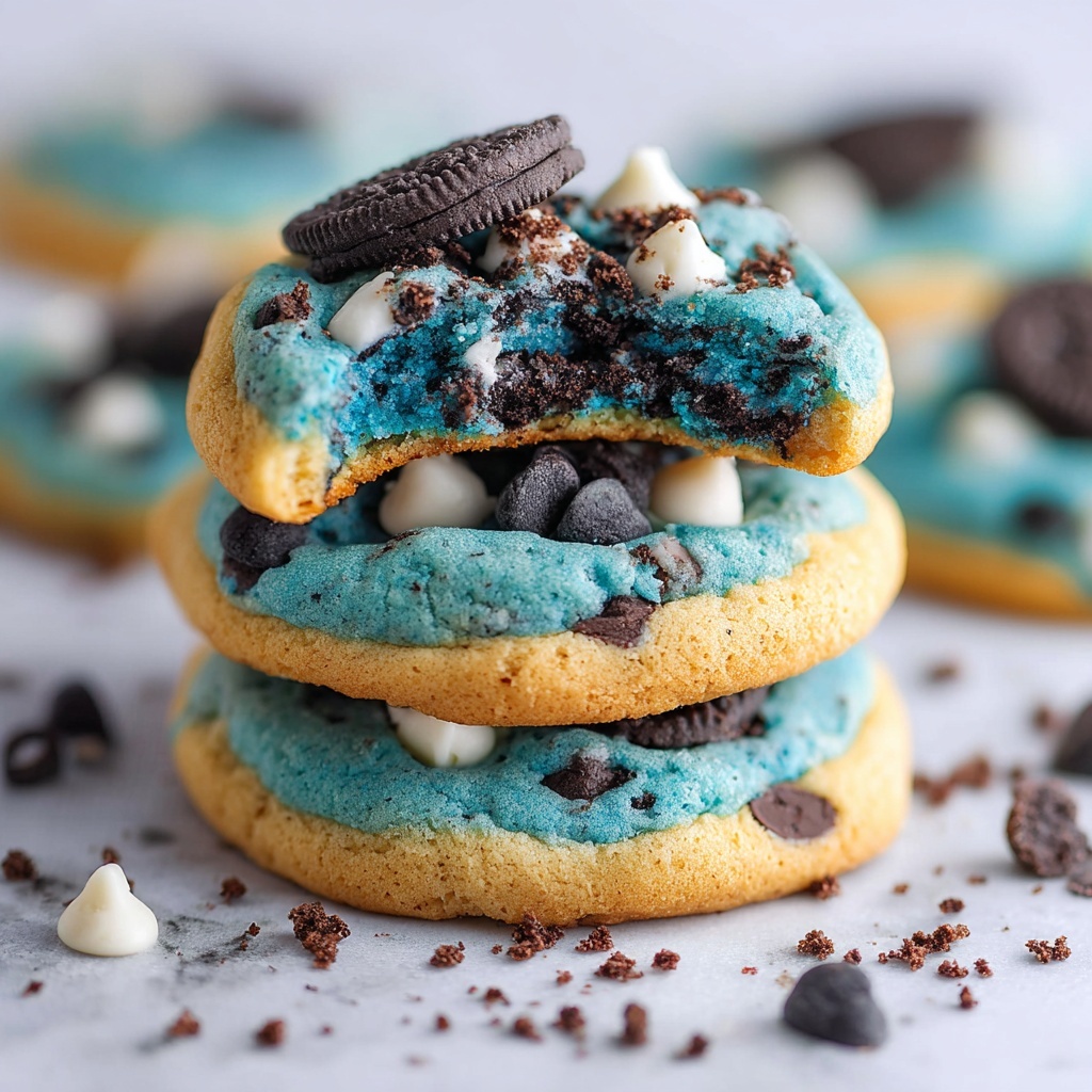 Cookie Monster Cookies Recipe - Recipe Image