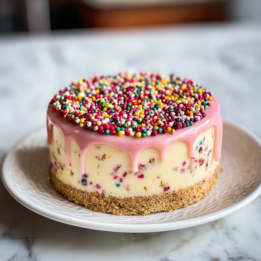 Sugar Cookie Cheesecake Recipe - Recipe Image