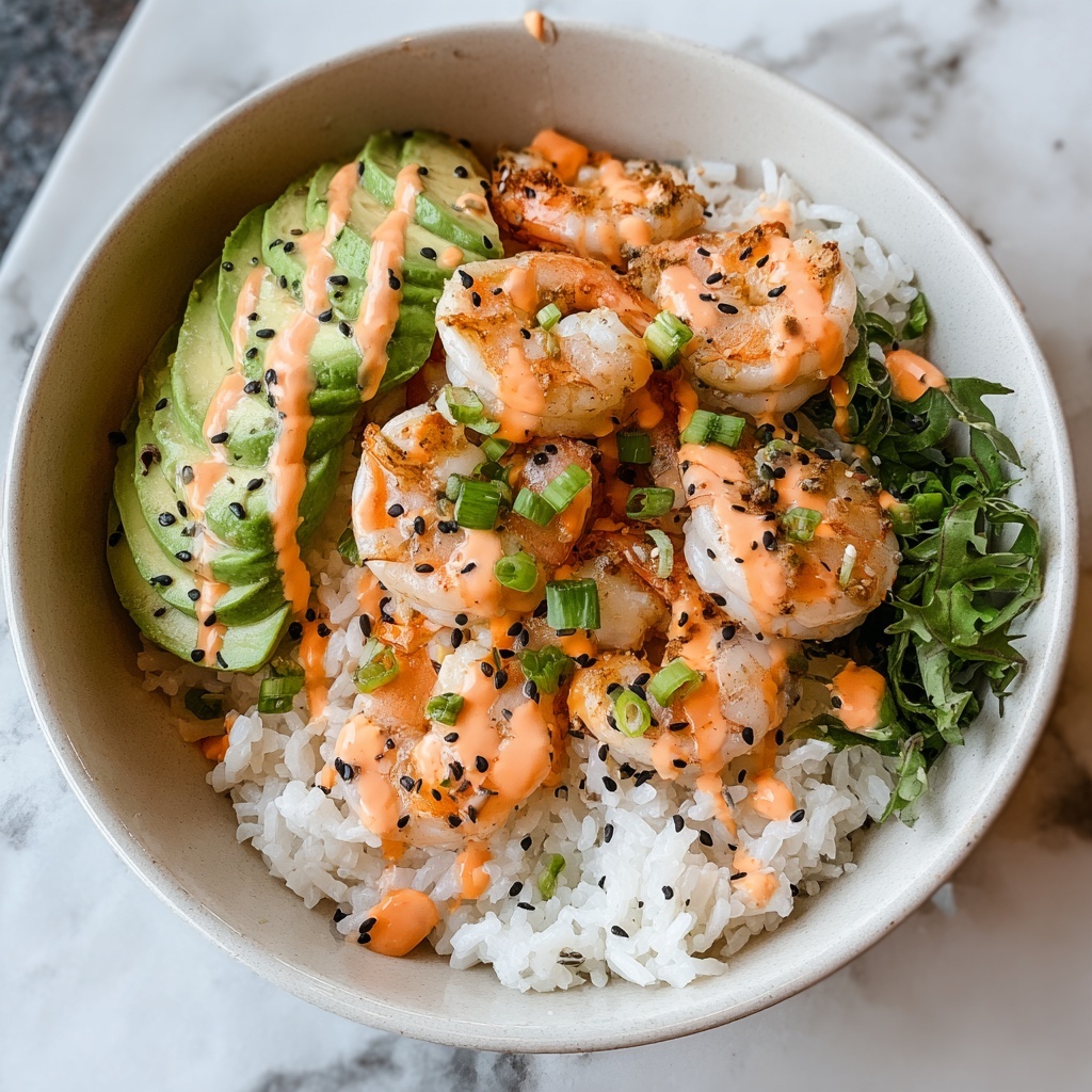 Best Shrimp Rice Bowls with Spicy Mayo Recipe - Recipe Image