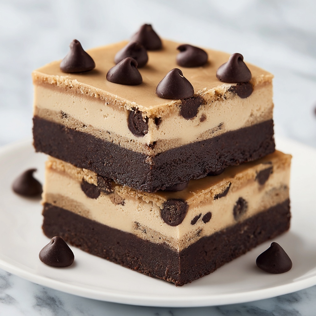 Chocolate Chip Cookie Brownies Recipe - Recipe Image