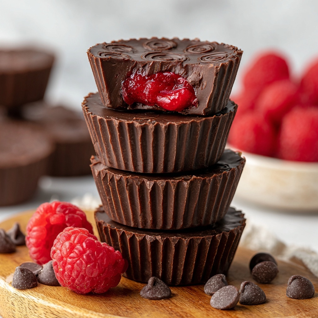 Chocolate Raspberry Cups Recipe - Recipe Image