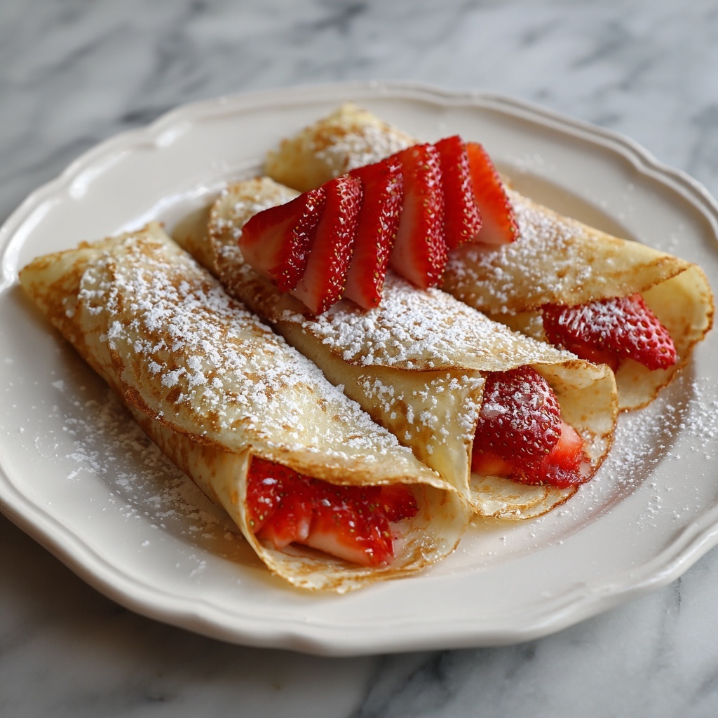 Vanilla Crepes Recipe - Recipe Image