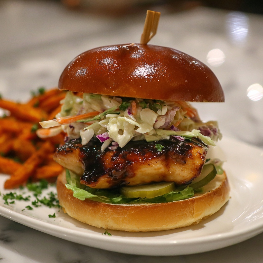 Honey Chipotle Fried Chicken Sandwich Recipe - Recipe Image