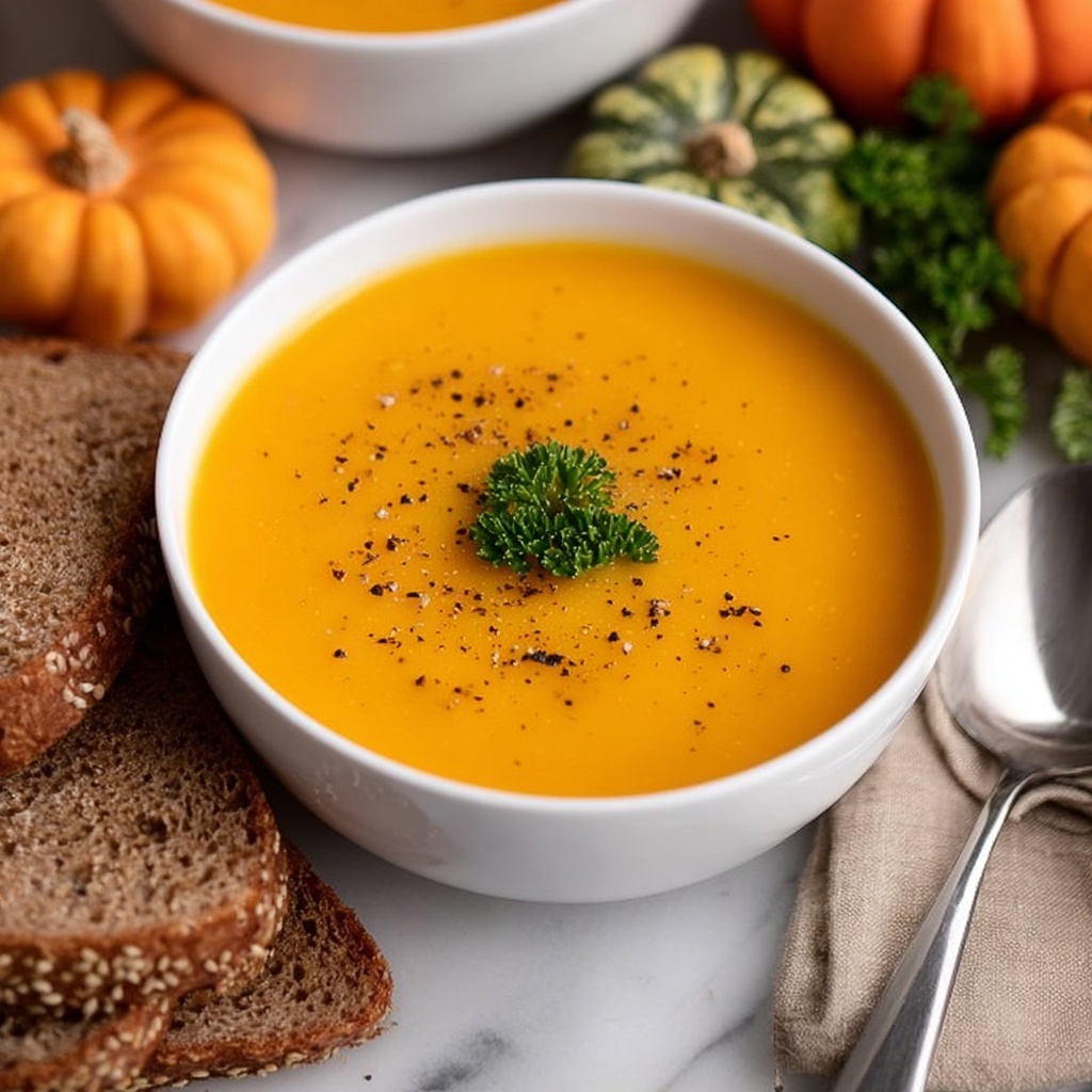 Potato Squash Soup Recipe - Recipe Image