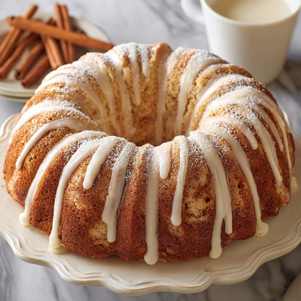 Snickerdoodle Bundt Cake Recipe - Recipe Image